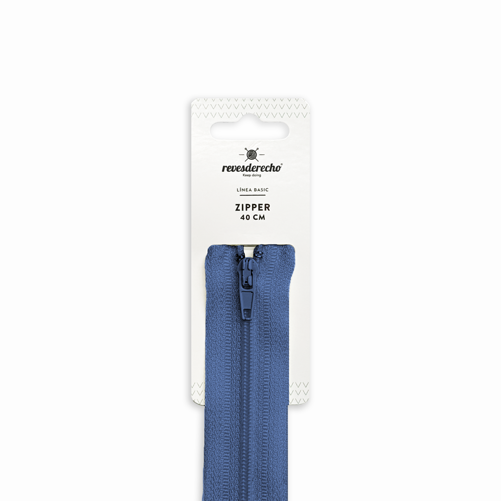 Cierre Nylon #3 40 Cm - Revesderecho