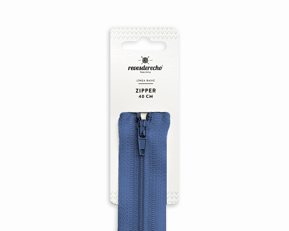 Cierre Nylon #3 40 Cm - Revesderecho