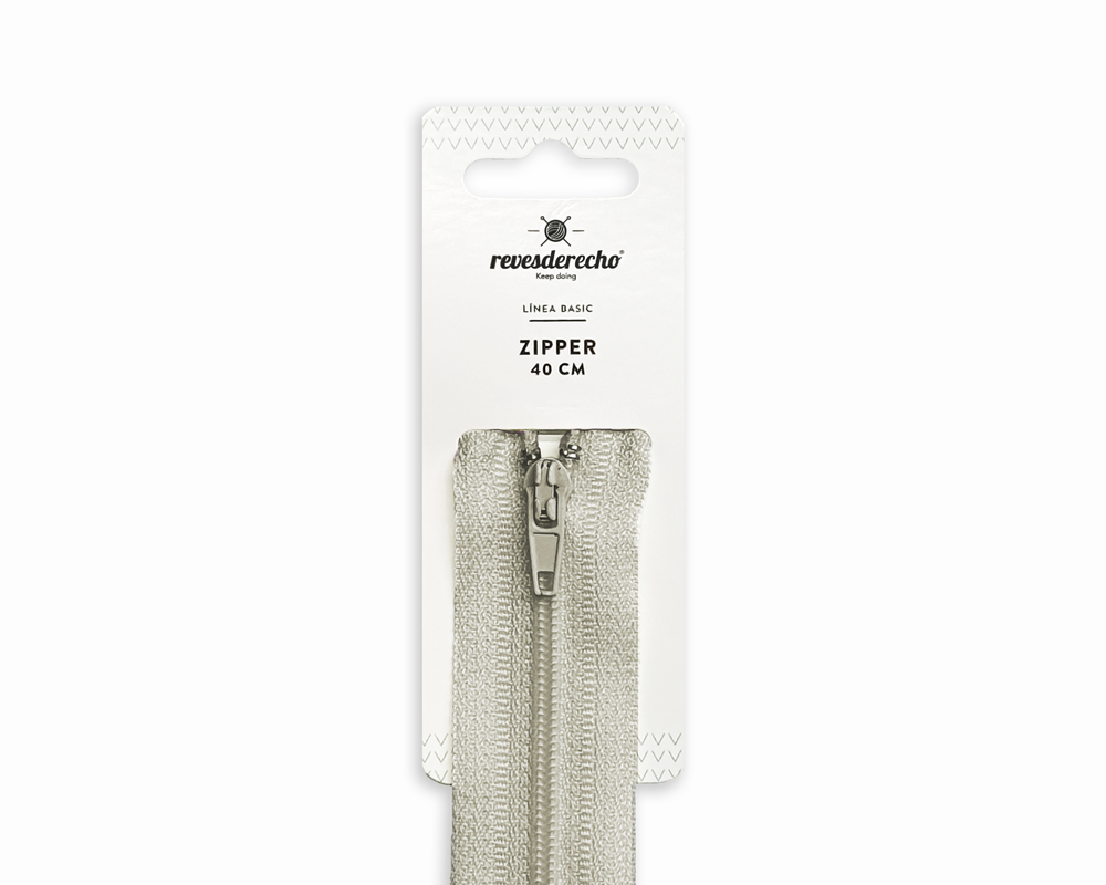 Cierre Nylon #3 40 Cm - Revesderecho