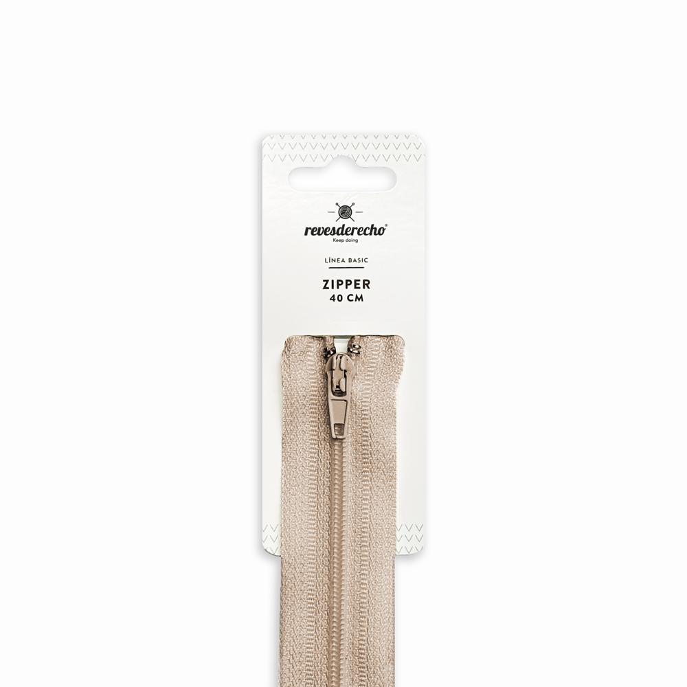 Cierre Nylon #3 40 Cm - Revesderecho