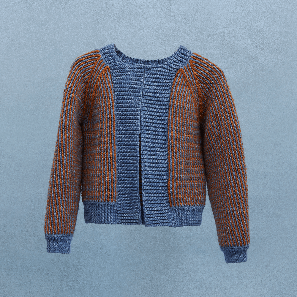 Patrón Brioche Cardigan