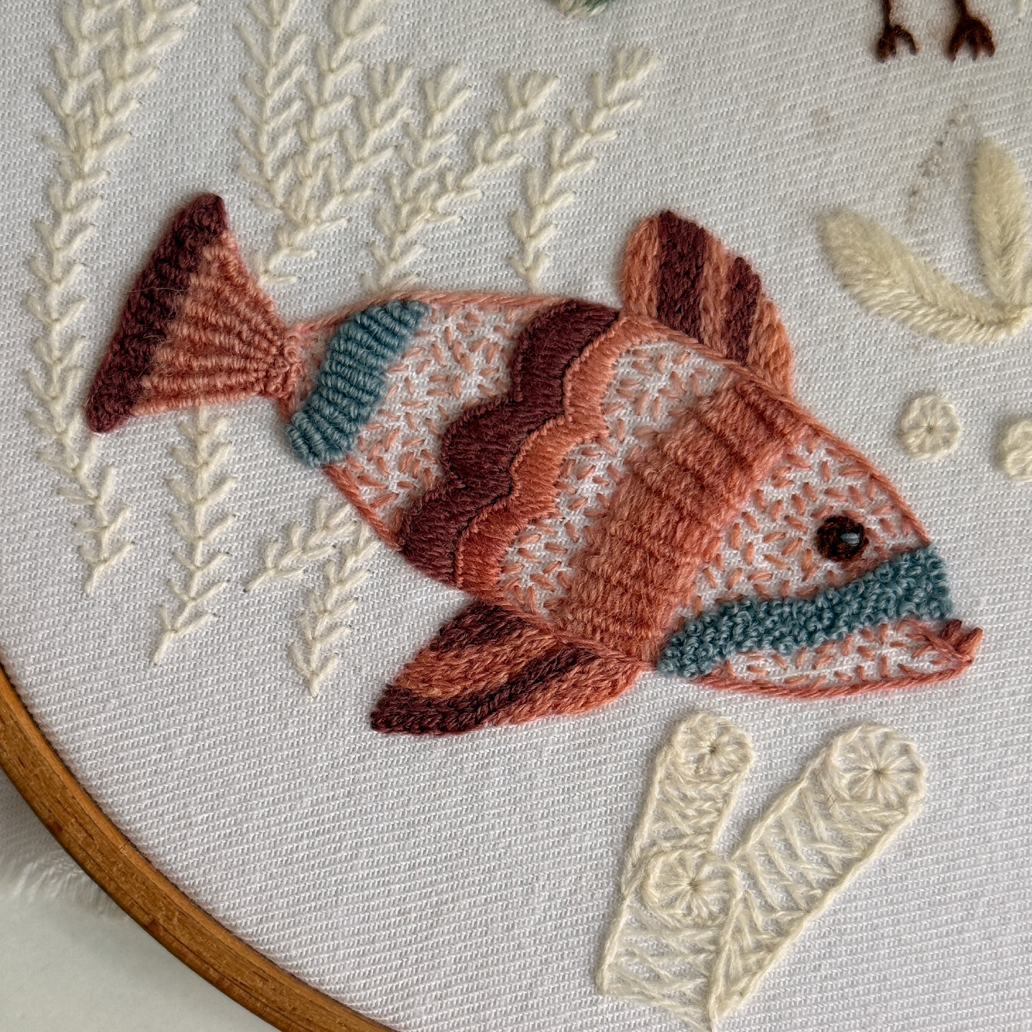 Masterclass Crewelwork por Tatiana Castillo - Mallplaza Dominicos. (Sábado 05.09.26 - 16:00 pm)