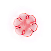 Bot&oacute;n Pl&aacute;stico Flor Fucsia