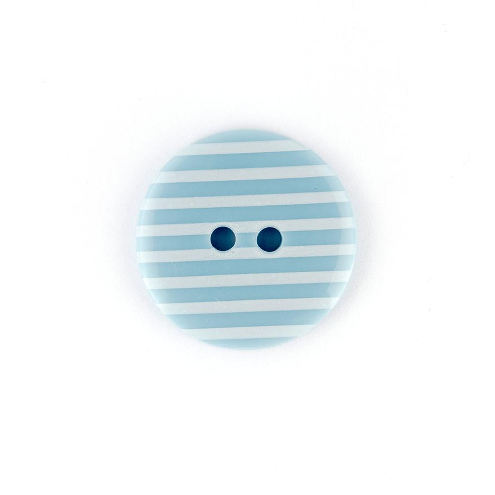 Bot&amp;oacute;n Pl&amp;aacute;stico L&amp;iacute;neas Celeste