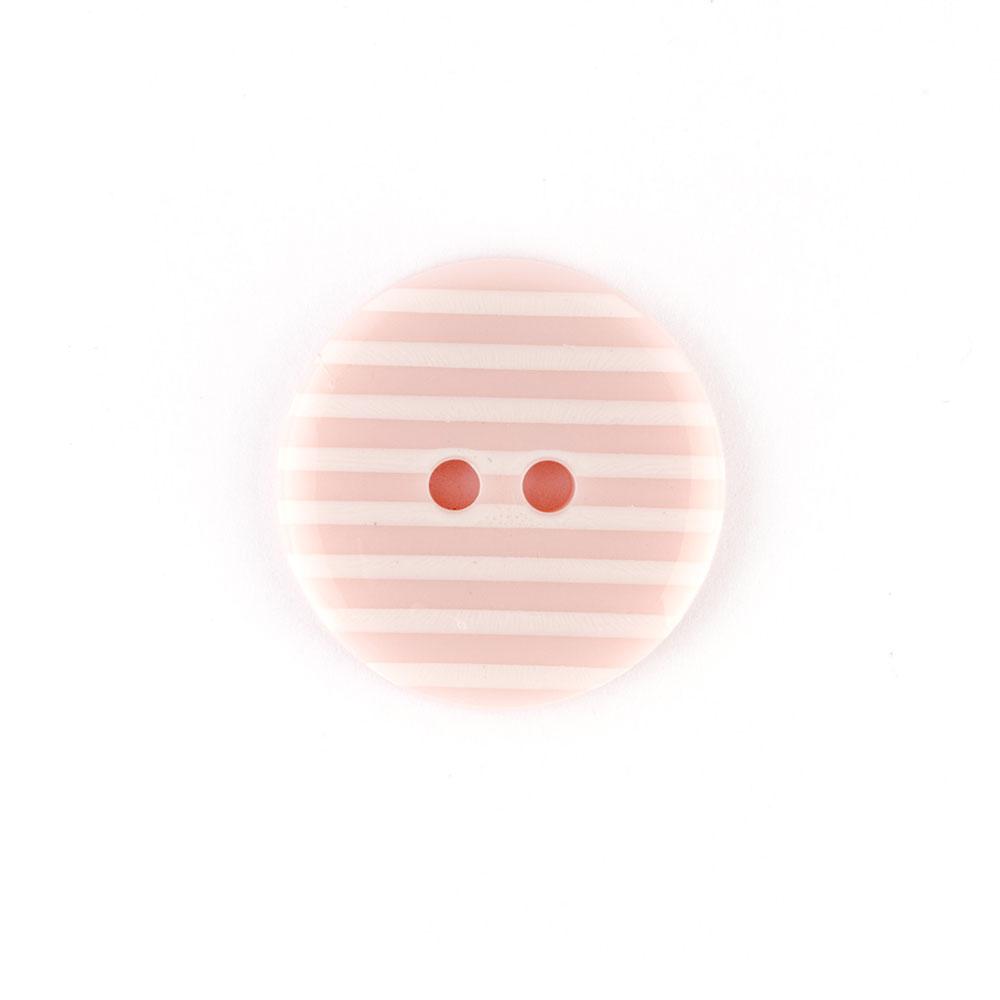 Bot&amp;oacute;n Pl&amp;aacute;stico L&amp;iacute;neas Rosado