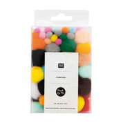 Set Pompon Fieltro Rico