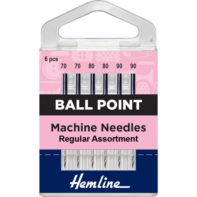 Aguja máquina Ball point surtida Hemline