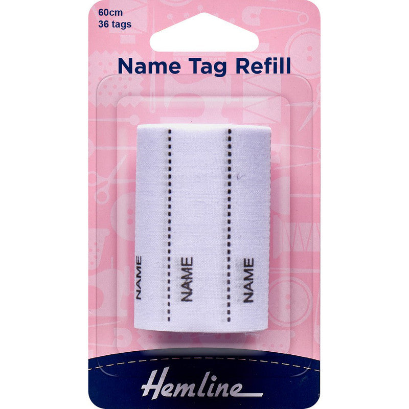 Etiqueta nombre 16 un Hemline