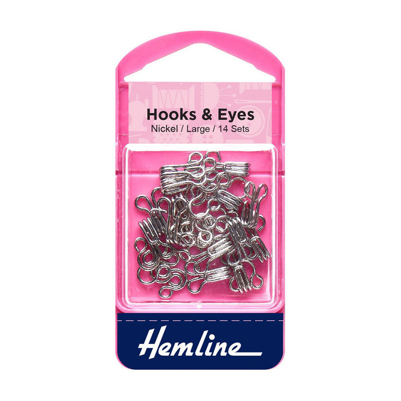 Broche de gancho 14 unidades Hemline