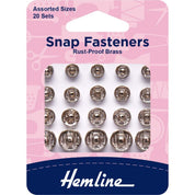 Broches a presi&oacute;n surtidos Hemline