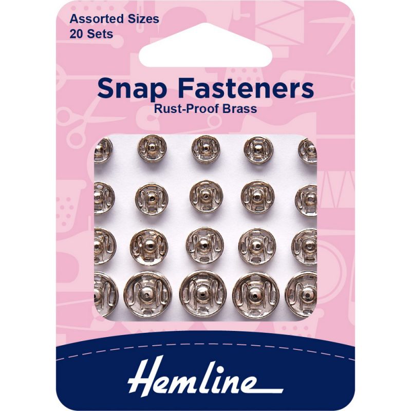 Broches a presi&oacute;n surtidos Hemline