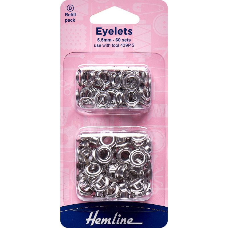 Ojetillos plateados Hemline