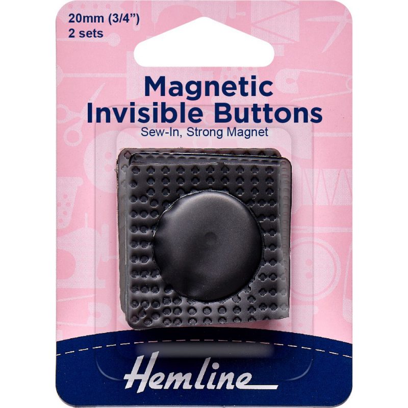 Botón magnético invisible 2 un Hemline