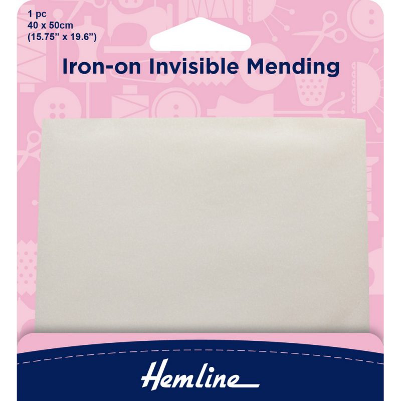 Entretela reforzada termoadhesiva dobre faz Hemline