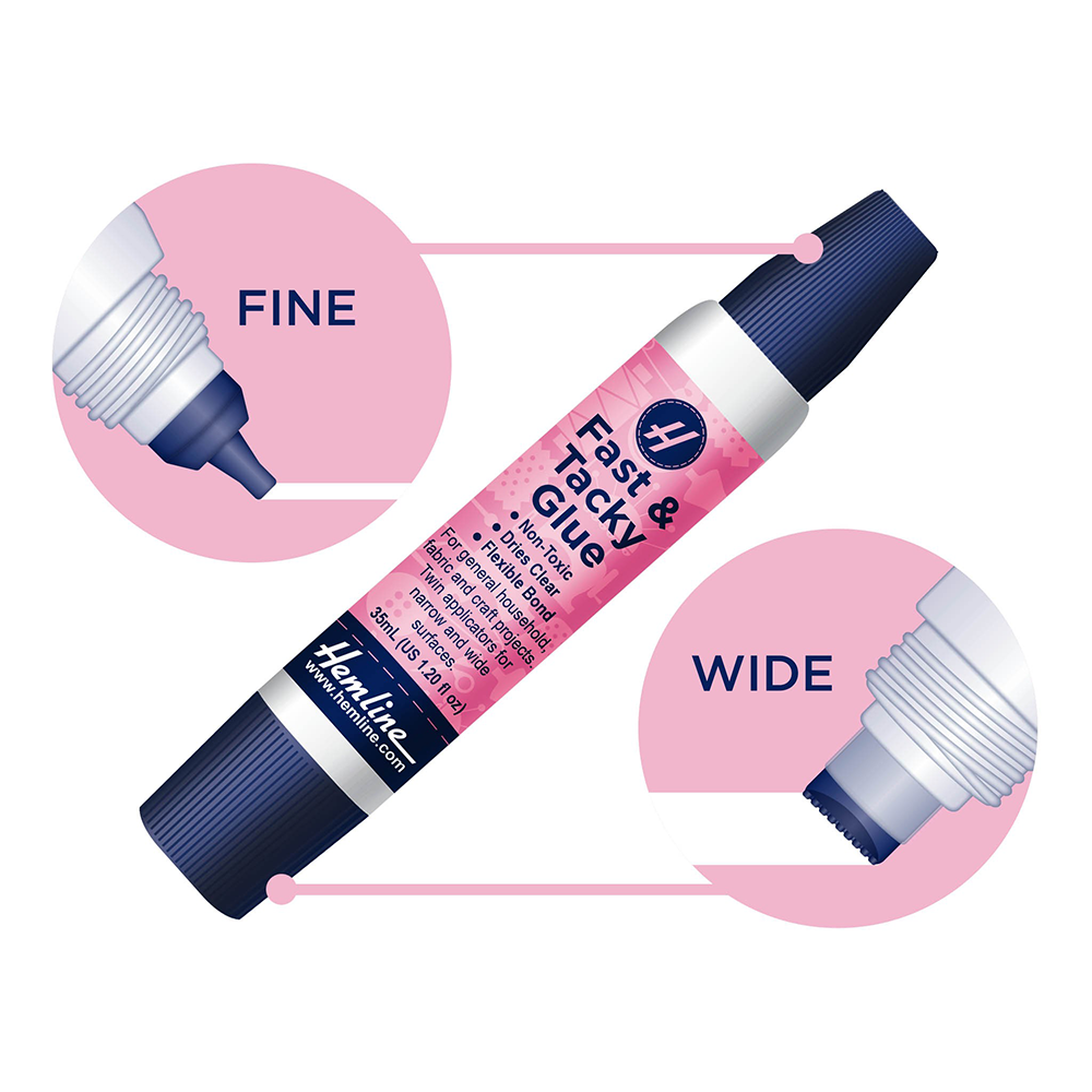 Pegamento doble punta