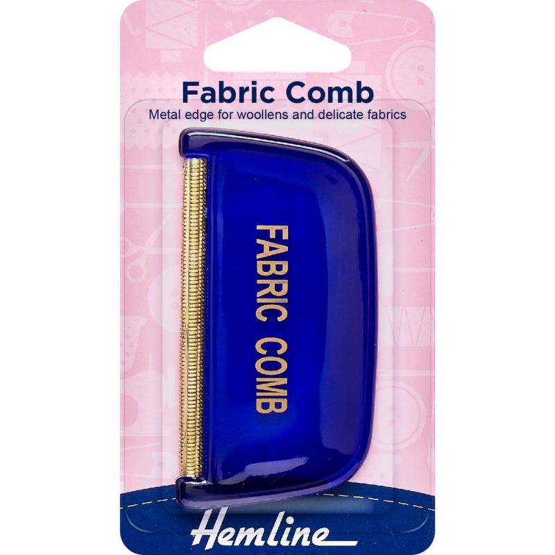 Peine de lana metálico Hemline