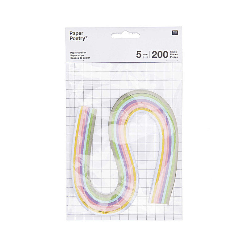 Tiras Papel Filigrana Rico