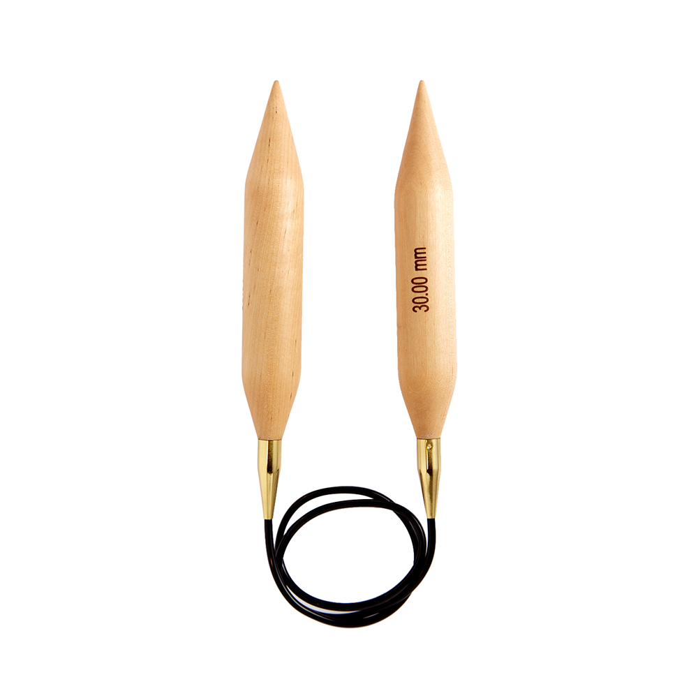 Palillo Circular 100 cm Jumbo Birch Knit Pro