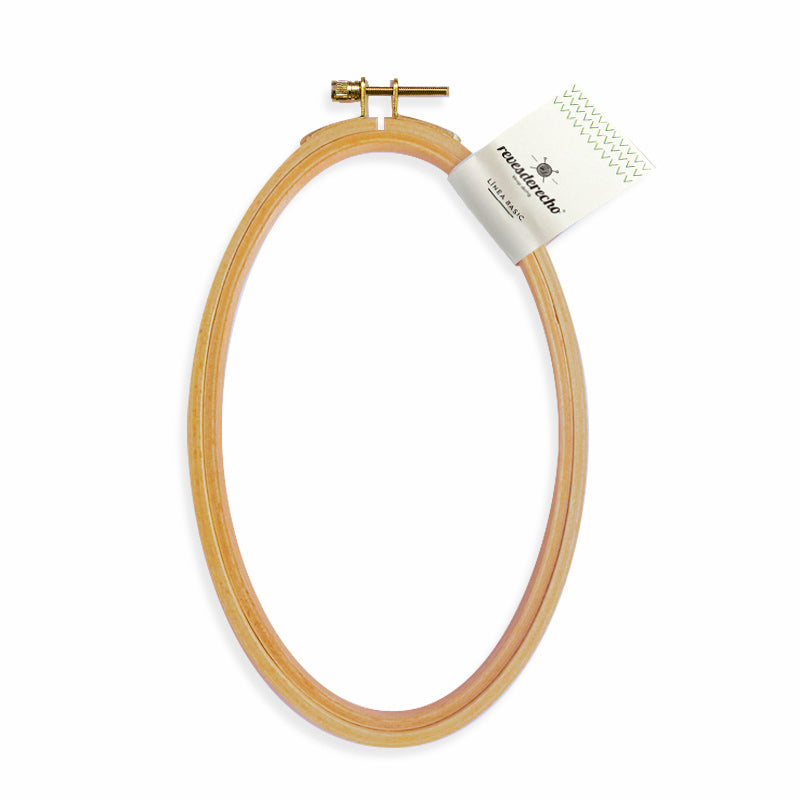 Bastidor Ovalado Madera Vertical Revesderecho