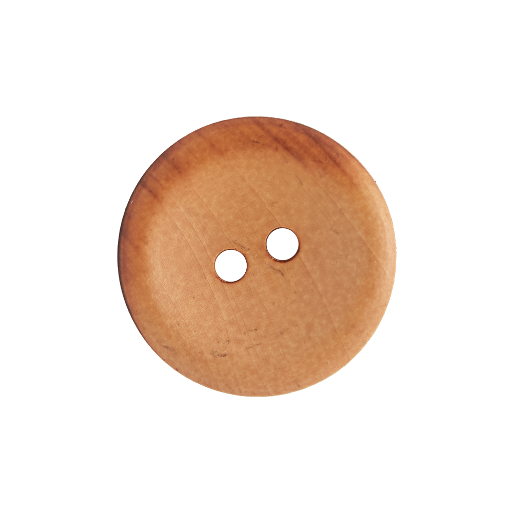 Bot&amp;oacute;n Madera Redondo Natural