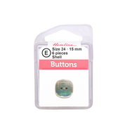 Bot&oacute;n Nacar Figuras Crema
