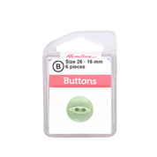 Bot&oacute;n Pl&aacute;stico Ojo de Pez Verde Lima