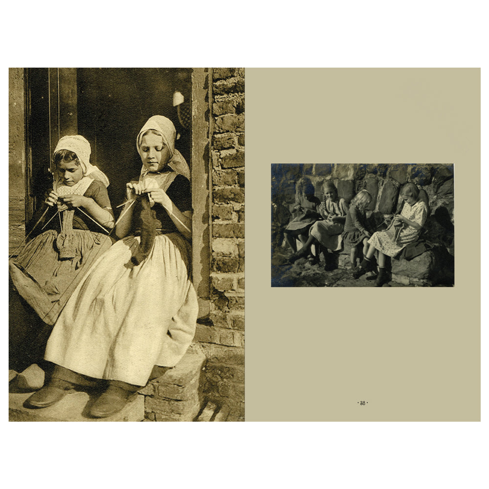 People Knitting: A Century of Photographs - Barbara Levine