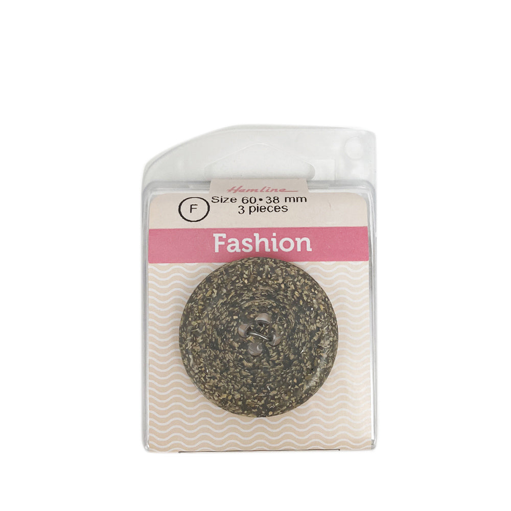 Botón Plástico Maxi Redondo 38mm