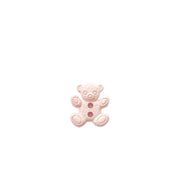 Botón Plástico Oso Rosado