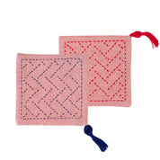 Kit Posavasos Sashiko