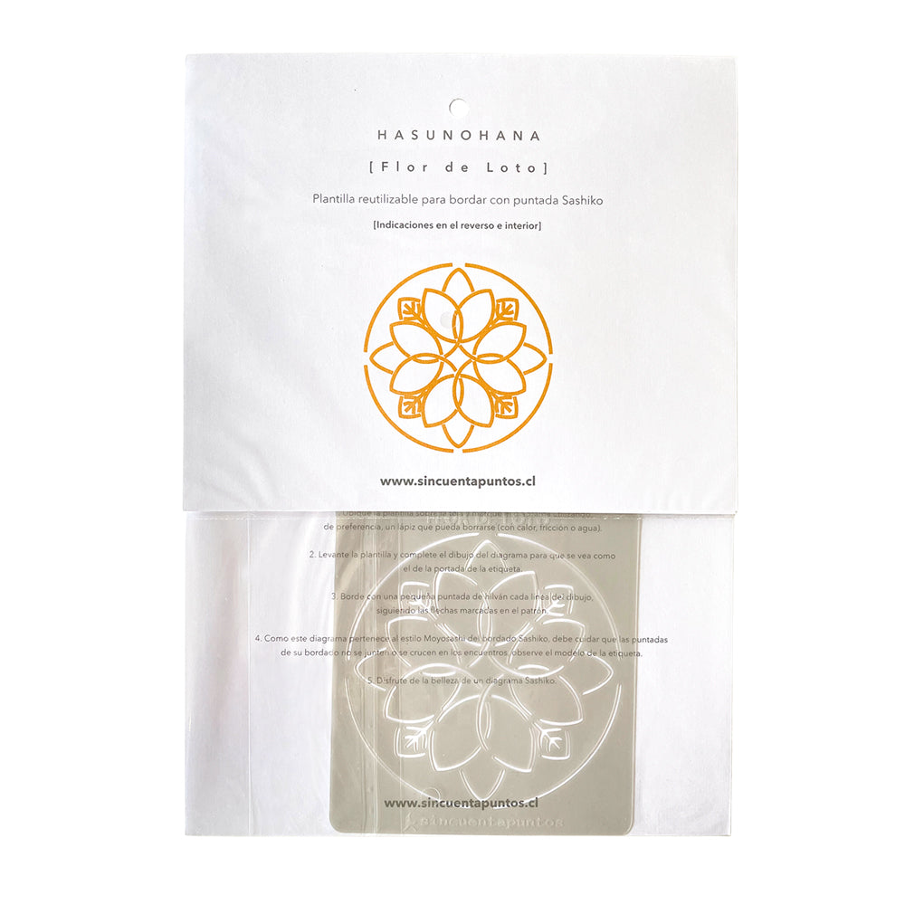 Plantilla Chica Sashiko