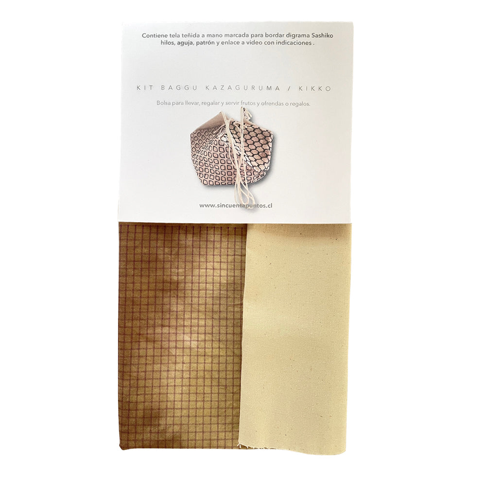 Kit Bolsita Japonesa Sashiko