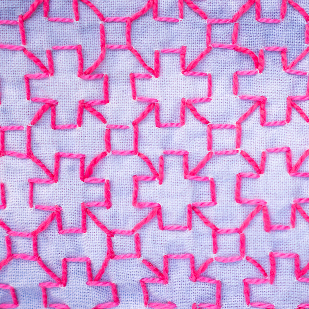 Kit Bolsita Japonesa Sashiko