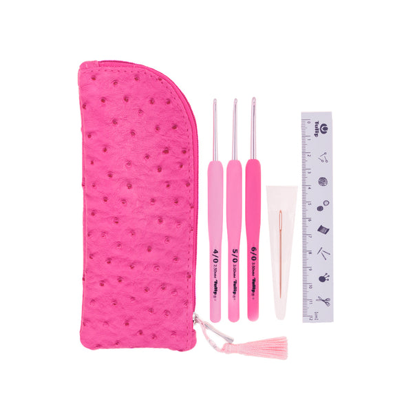 Set Crochet Etimo Rose 3UN - Tulip