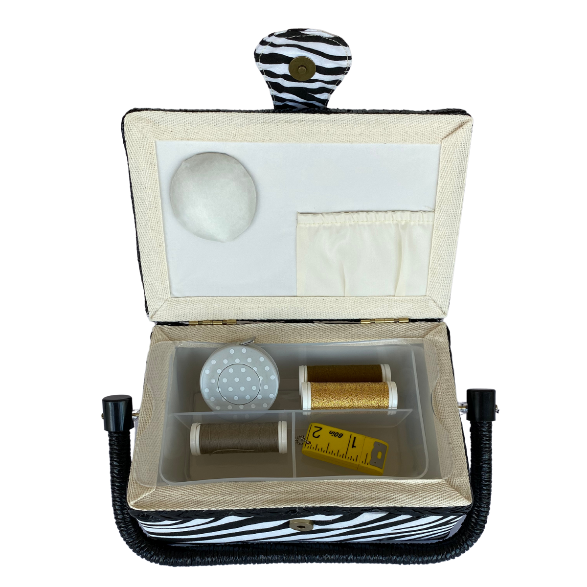 Costurero Cebra 19x13x10 cm