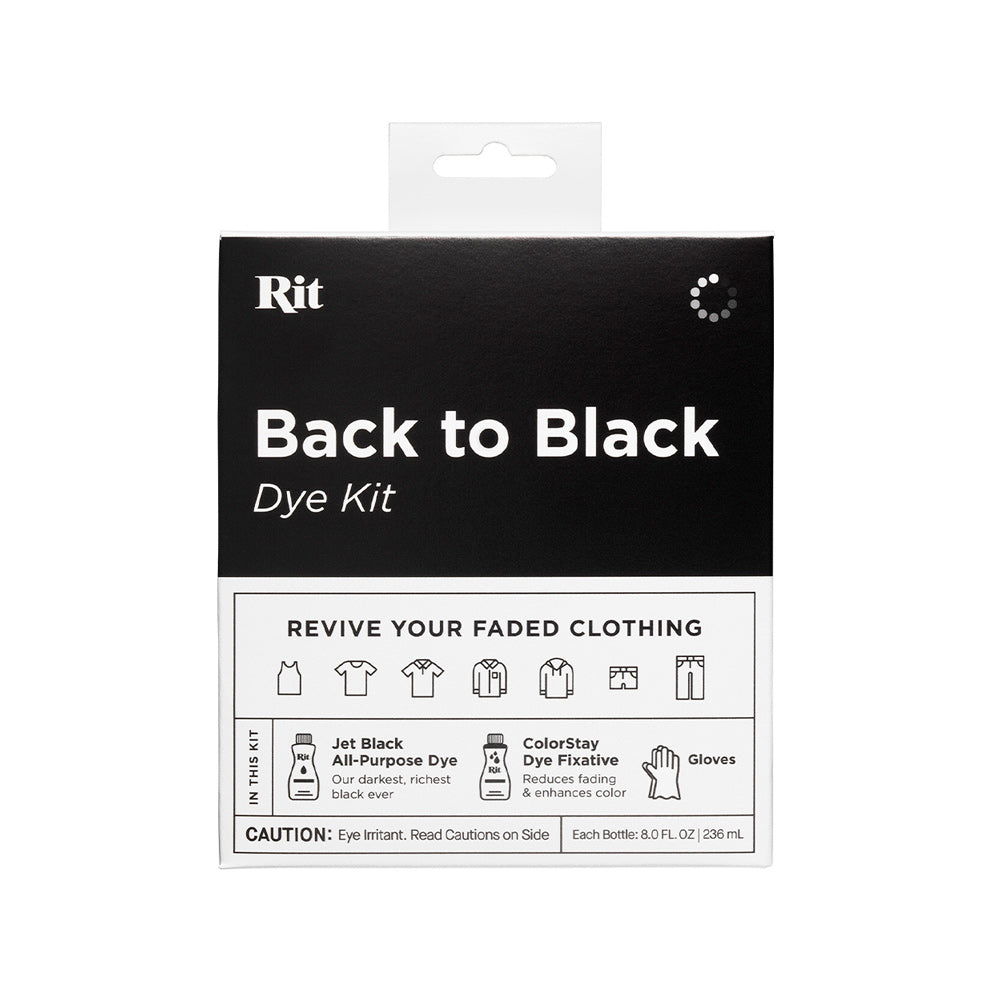Kit Anilina RIT DYE Back To Black