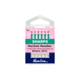 Aguja Máquina Sharps 80/12 6 Un