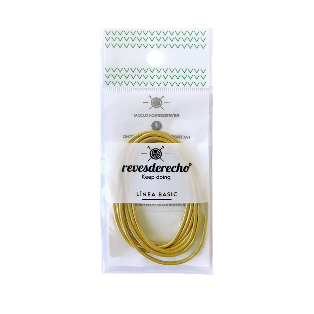 Cordón Eco Cuero 1.5 mm 1 Metro - Revesderecho