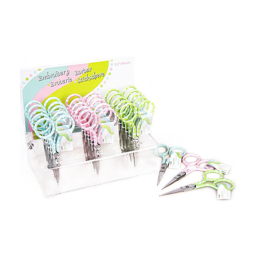 Tijera Bordado Lunares 3,5&amp;quot;