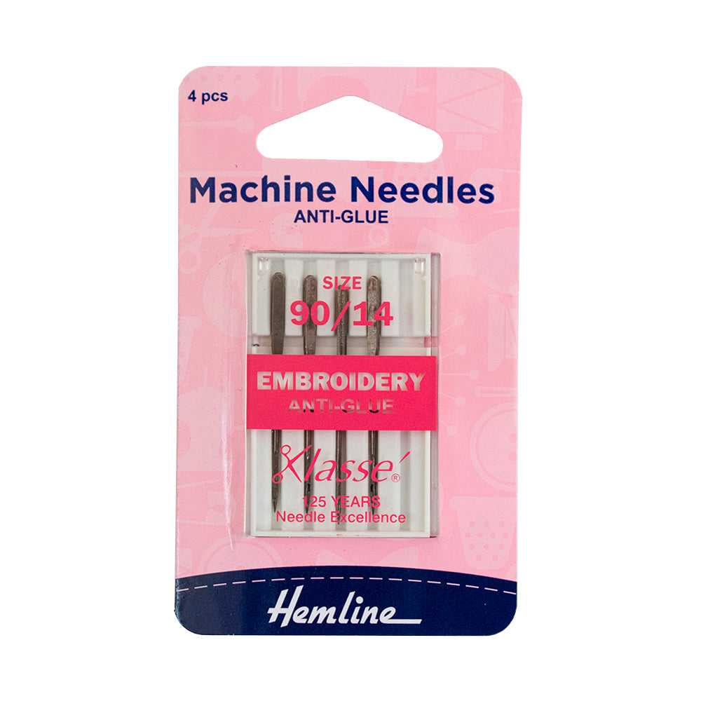 AGUJA M&amp;Aacute;QUINA ANTI-GLUE #90/14 4UN 116.90 HEMLINE