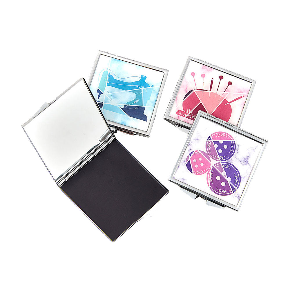 Espejo magn&amp;eacute;tico costura 6x6 cm