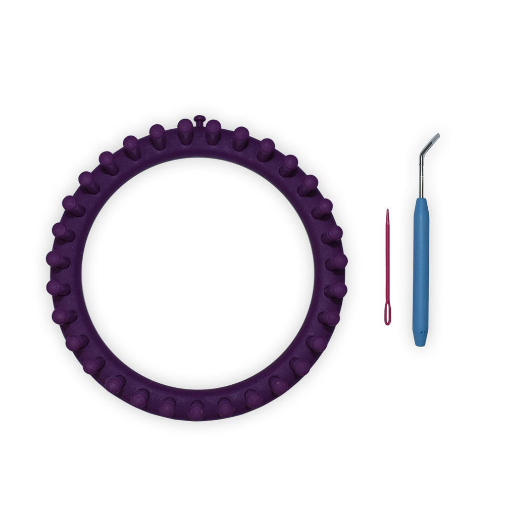 Telar redondo plástico 19 cm