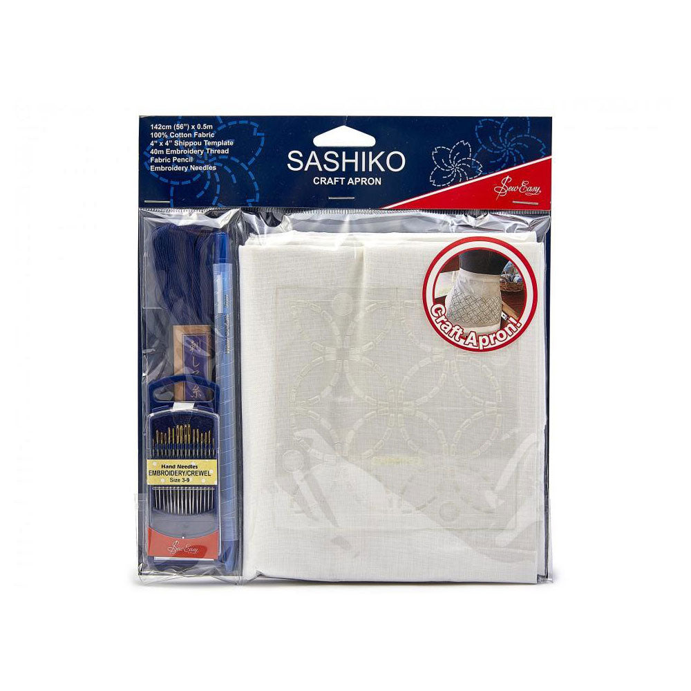 Kit Delantal Sashiko