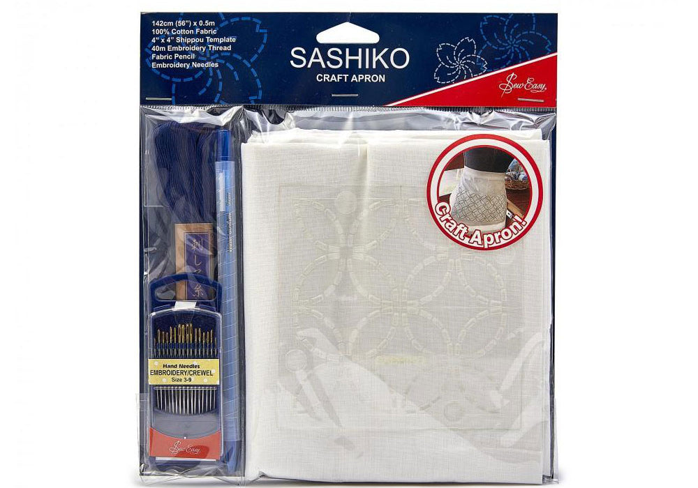 Kit Delantal Sashiko